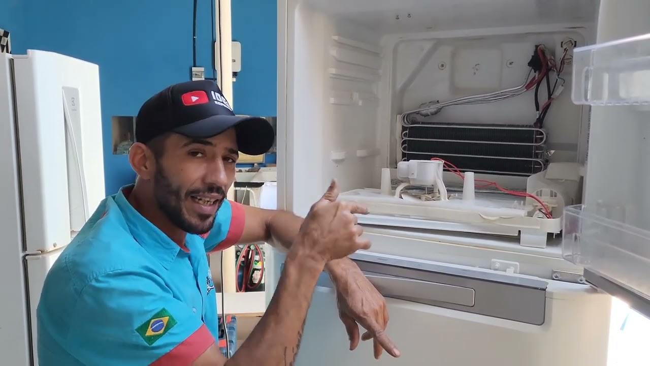 Geladeira Electrolux DF 50 não gela a parte de baixo e no congelador só esfria saiba porque.