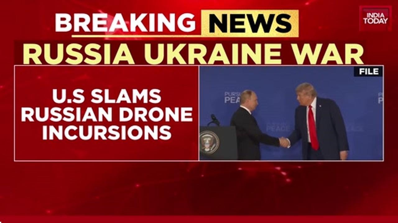 Russian Drones In Polish Airspace; NATO On High Alert After Incursion