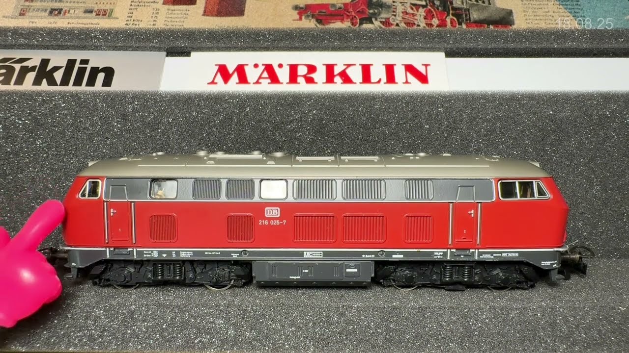 Märklin 3075 u. 3074 die Diesellokomotive V160 - Folge 51