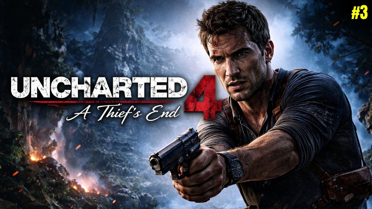 🔴Uncharted 4 Gameplay | Treasure, Guns & Chaos Begins | Accused Gamer