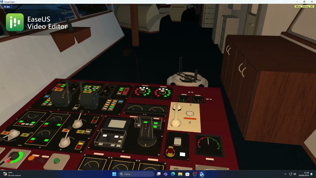Tratta Genova-Olbia con Moby Tommy *Nuovo Scenario* |Virtual Sailor NG| |Capitano Virtuale
