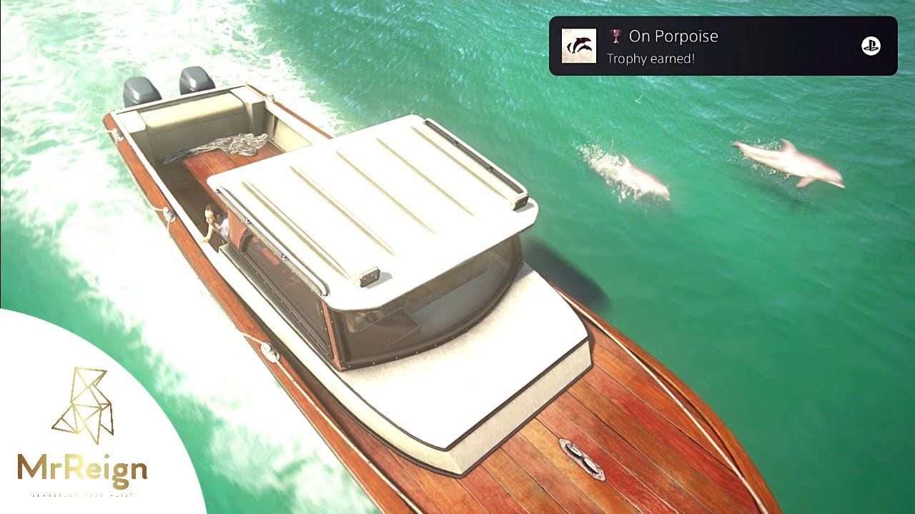 Uncharted 4 Legacy Of Thieves PS5 - On Porpoise Trophy Guide (Chapter 12 Dolphin Locations)