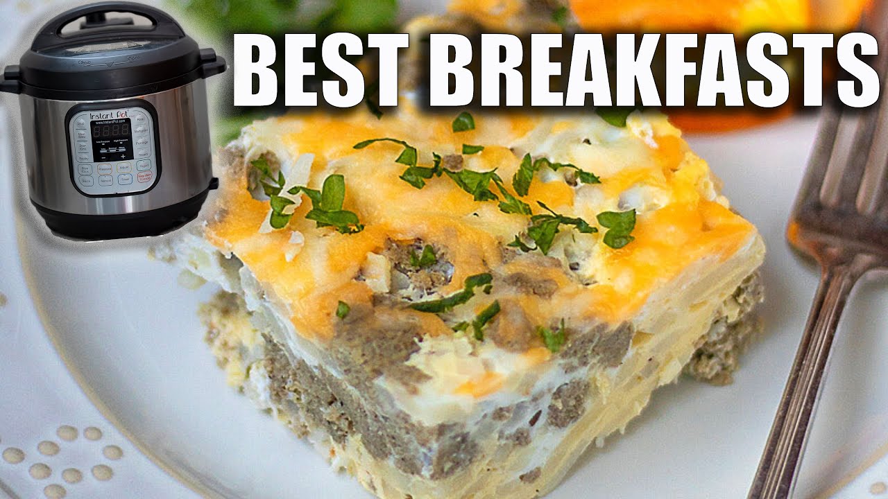 3 Instant Pot EASY Breakfast Recipes