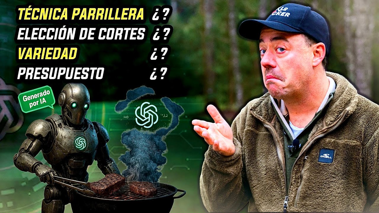 Asado 100% Hecho con IA, ¿Qué tan Avanzada está?🥩🤖 ¡Le pongo Nota! ¿1 a 10?