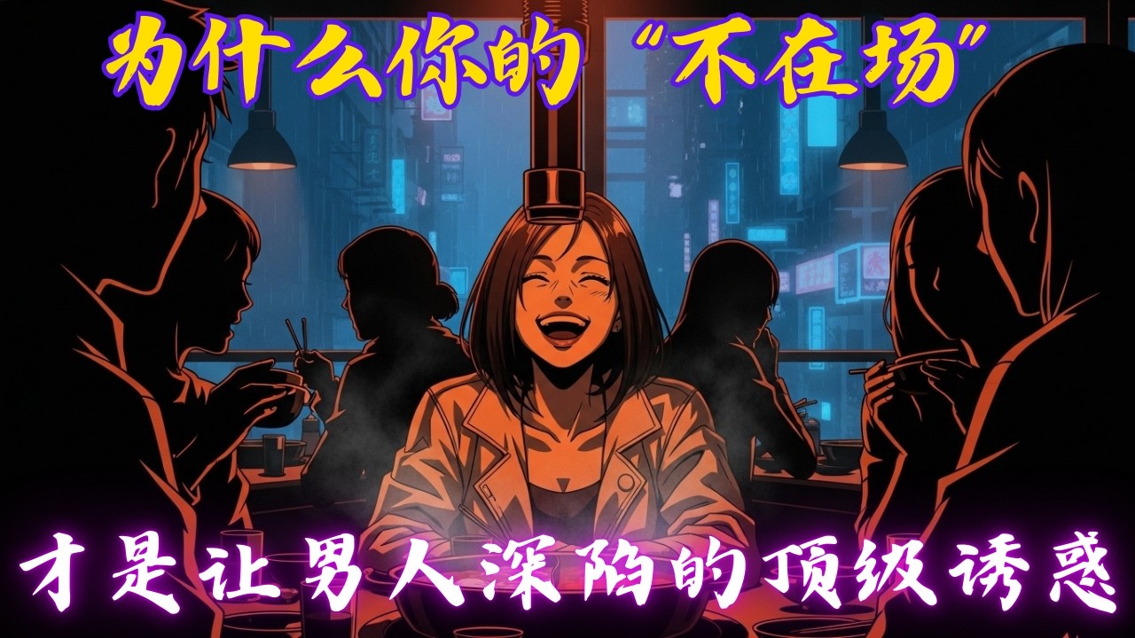为什么你的“不在场”，才是让男人深陷的顶级诱惑