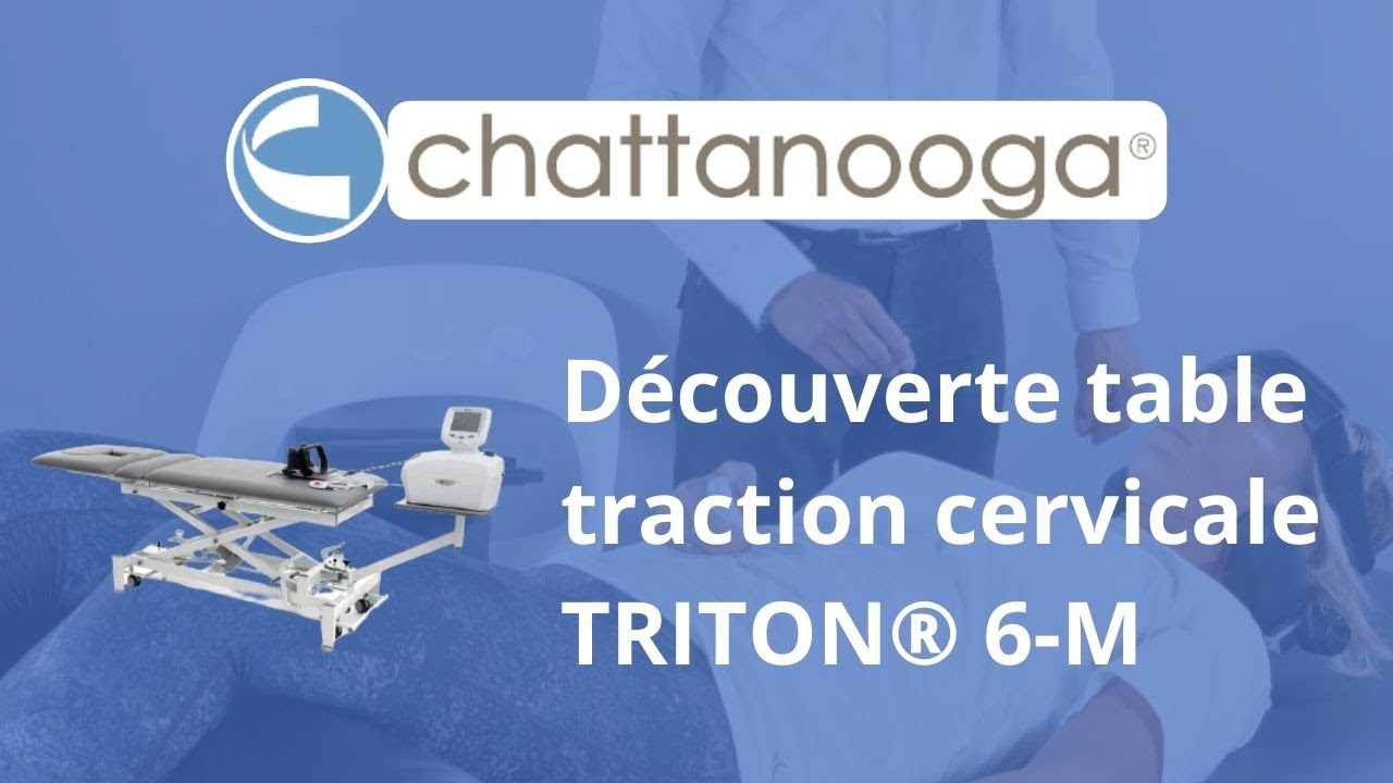 Découvrez la table de  traction cervicale Chattanooga®
