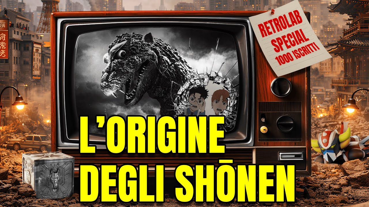 GODZILLA HA CREATO GLI SHŌNEN? | La vera origine degli anime moderni