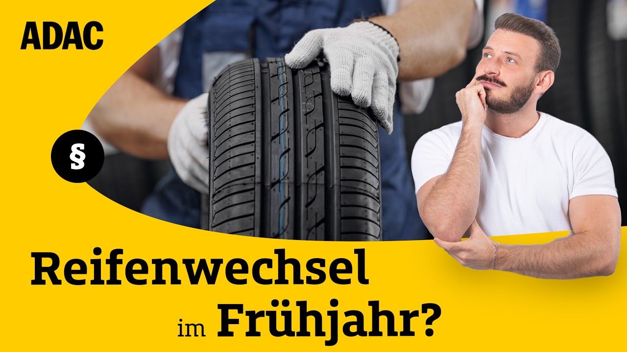 Wieso euch bei zu frühem Reifenwechsel ein Bußgeld droht | ADAC | Recht? Logisch!
