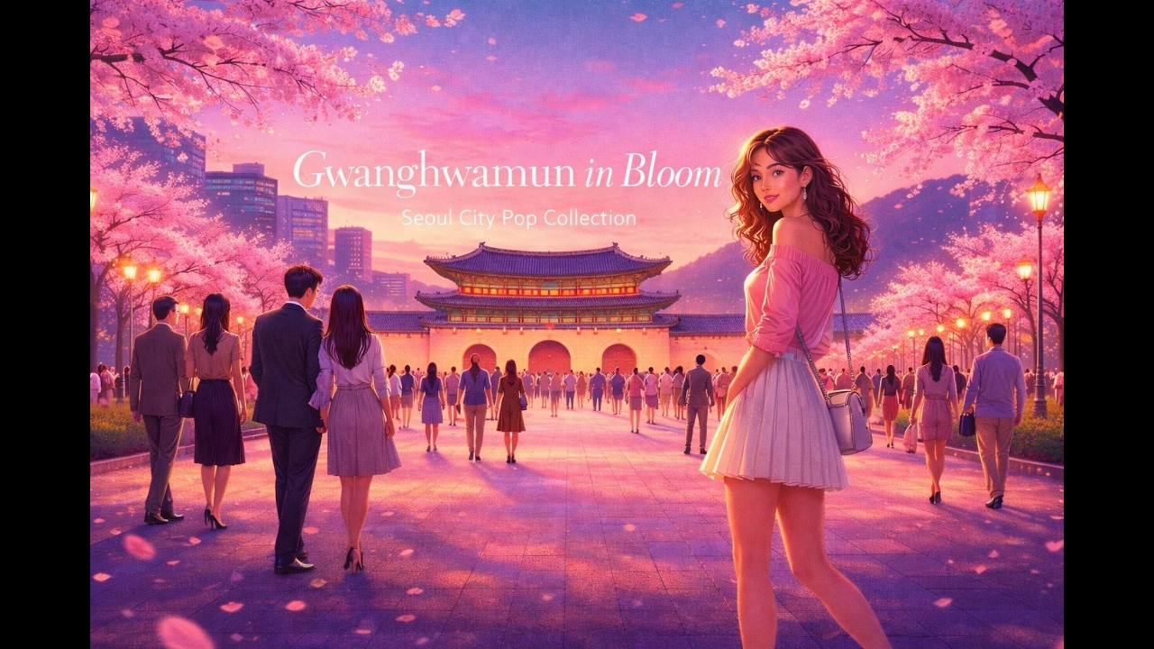 Seoul City Pop - Gwanghwamun in Bloom(1 hour)