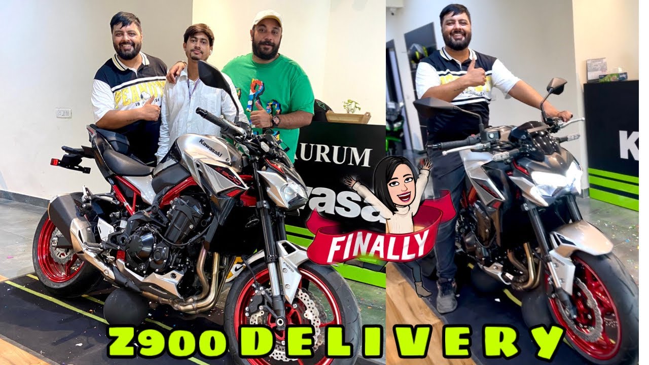 Finally Taking Delivery Of Kawasaki Z900 || Thor is back