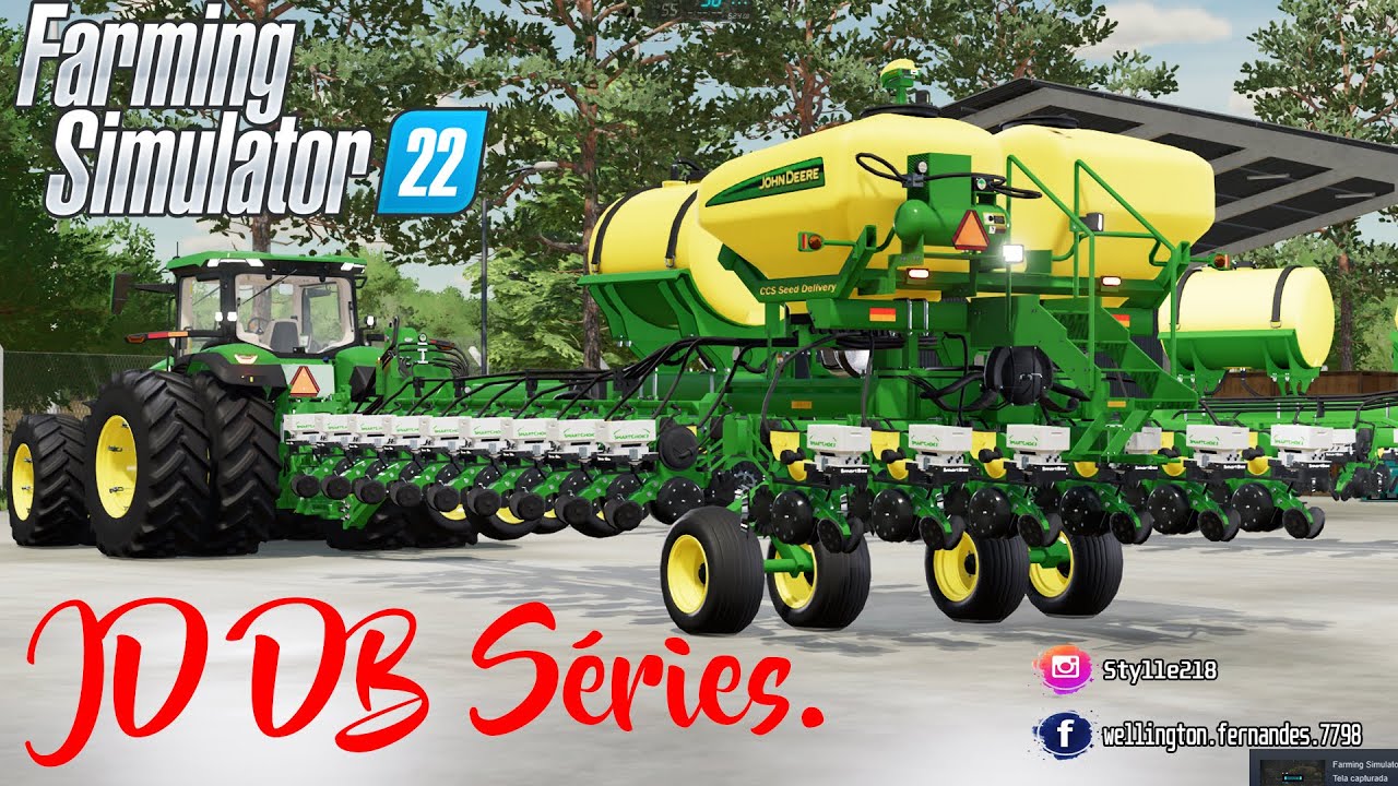 PLANTADEIRAS JOHN DEERE DB 60/90/120 SÉRIES PARA FS22 | Apresentando Mods | Farming Simulator 22