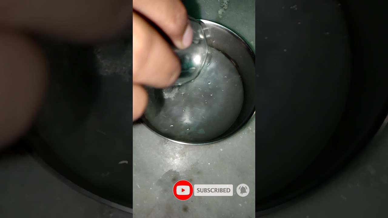 Amazing experiment of crystallization of salt #short #Knowledgeinfluencer
