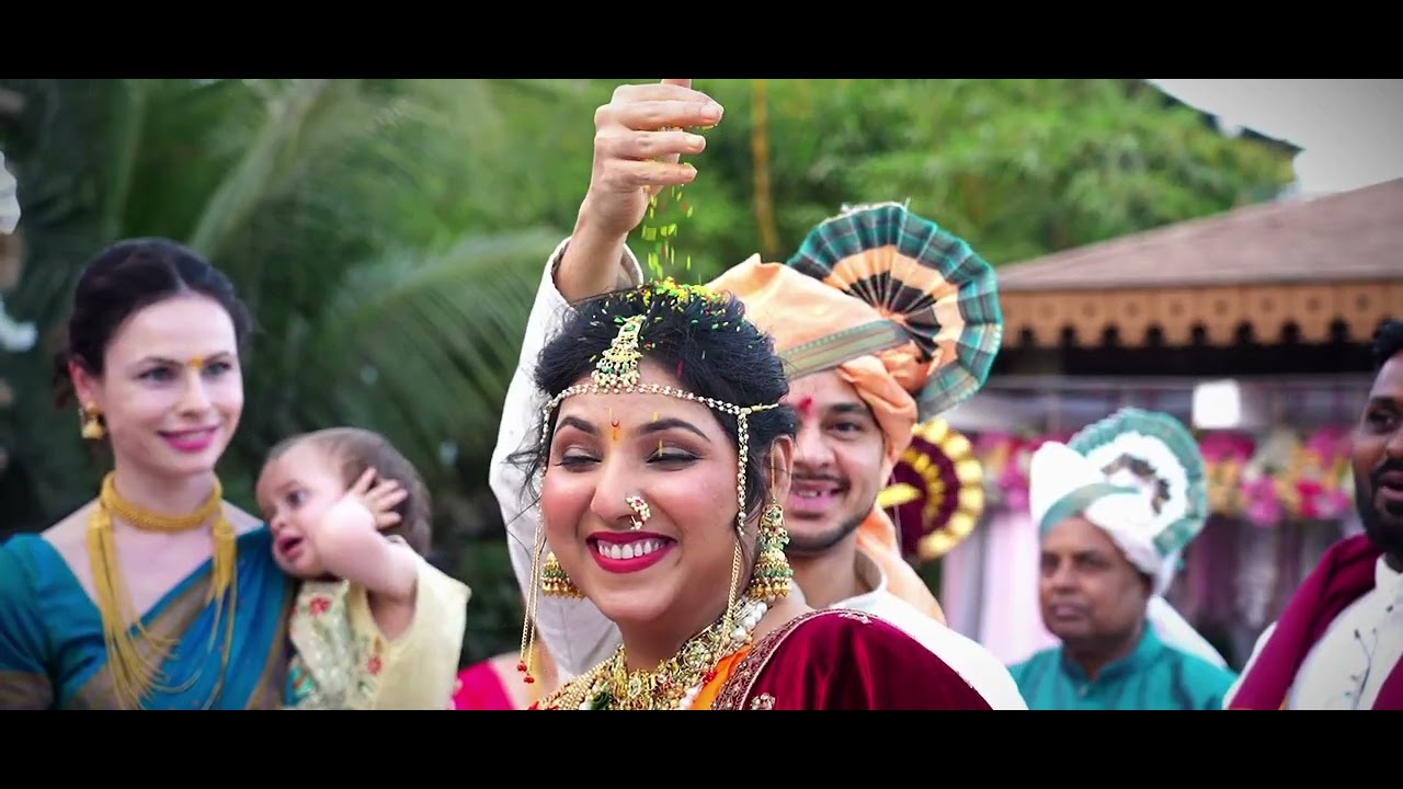 Prem & PoojaWrapped in tradition, glowing with love. Marathi wedding vibes.❤️