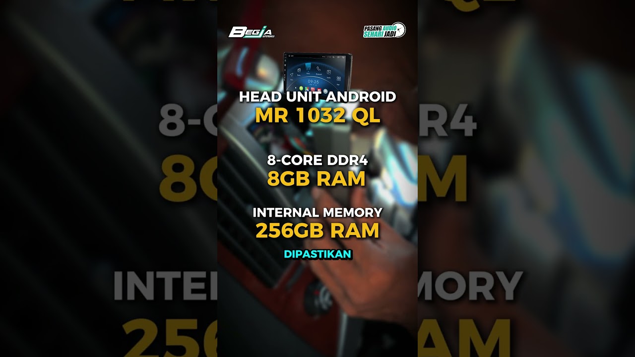 HYUNDAI H1 PASANG CAMERA 360 & HEAD UNIT QLED!!