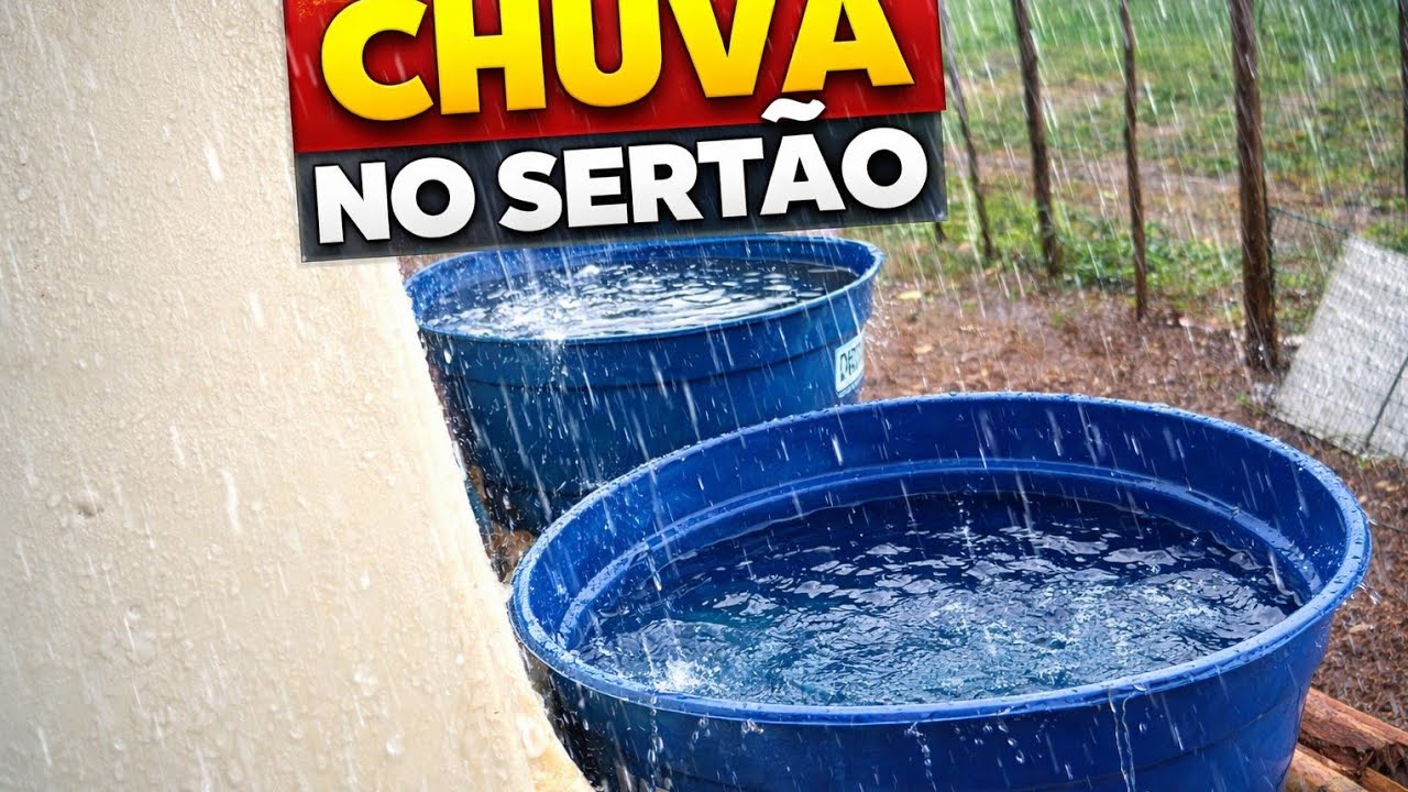 “🚨 Chegou chuva no Sertão Paraibano! Veja o momento que começou a chover!”