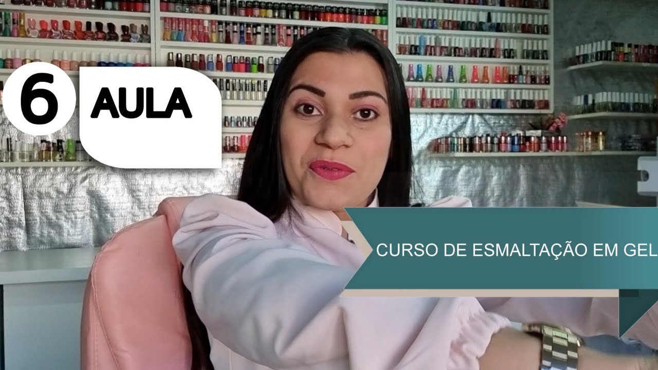 suporte técnico/conselho 🟢 6°AULA CURSO ESMALTAÇÃO EM GEL