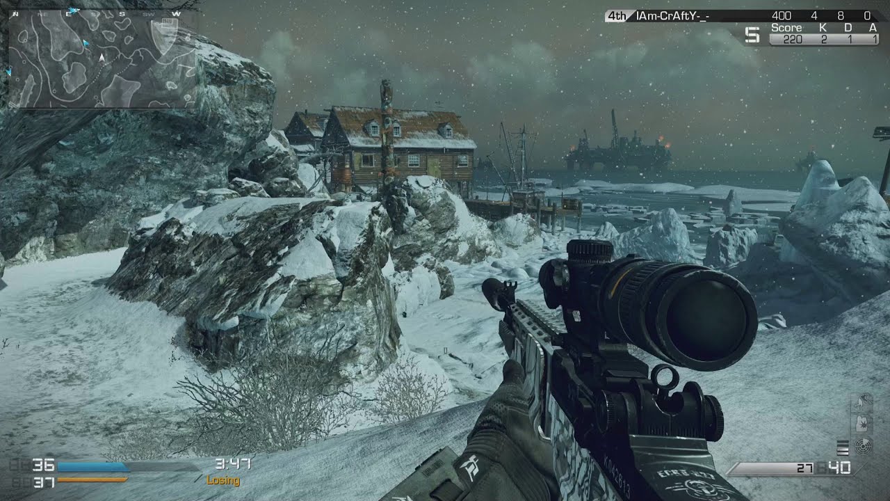 Call Of Duty Ghosts Team Deathmatch Gameplay 22