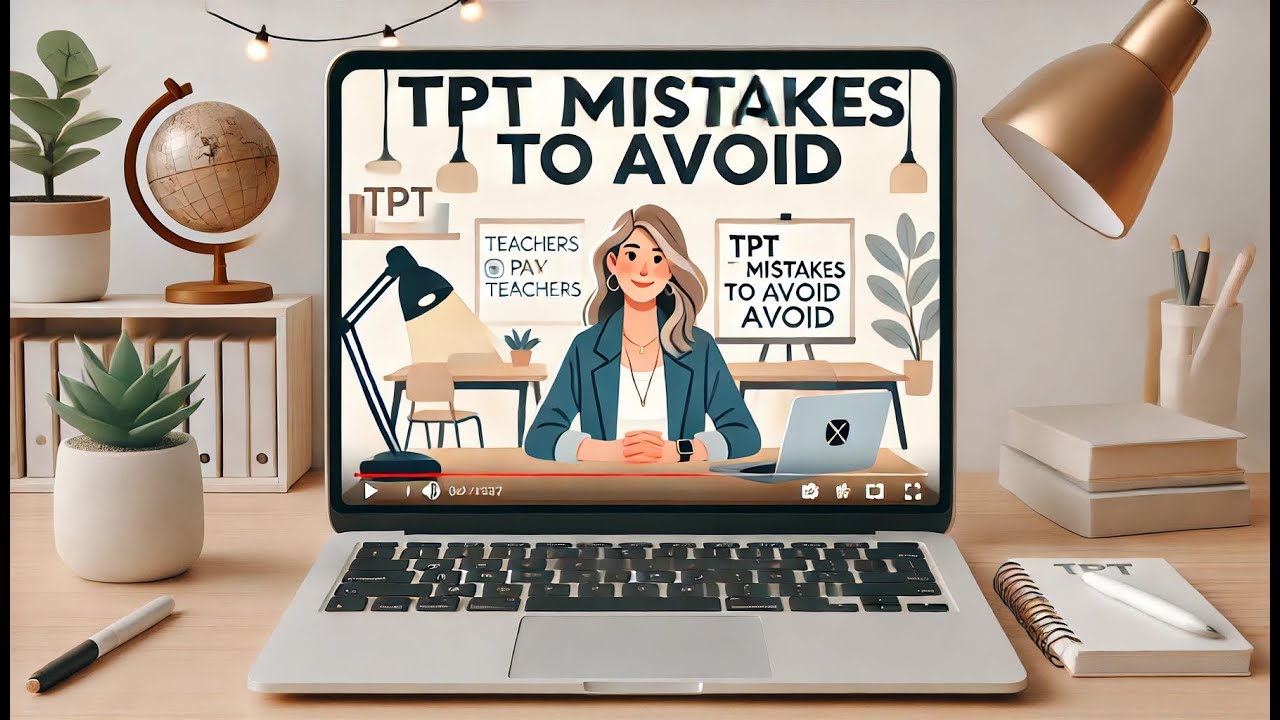 5 Mistakes New TPT Sellers Make (and How to Avoid Them!) | Teachers Pay Teachers Tips for Beginners