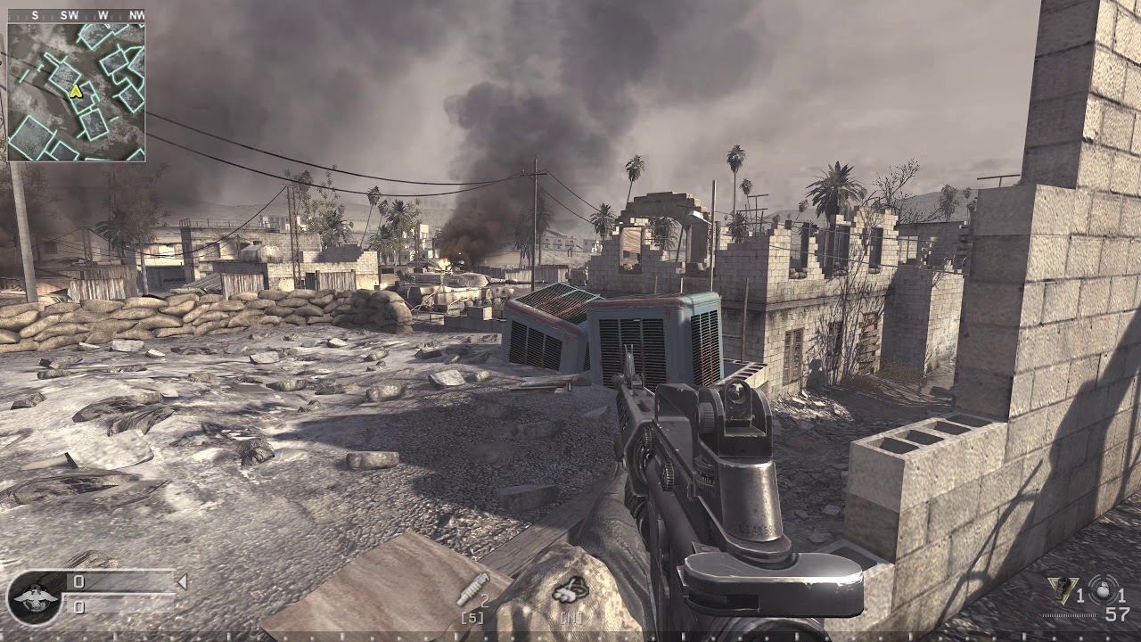 Call of duty 4|Multiplayer Map Showcase|Ambush