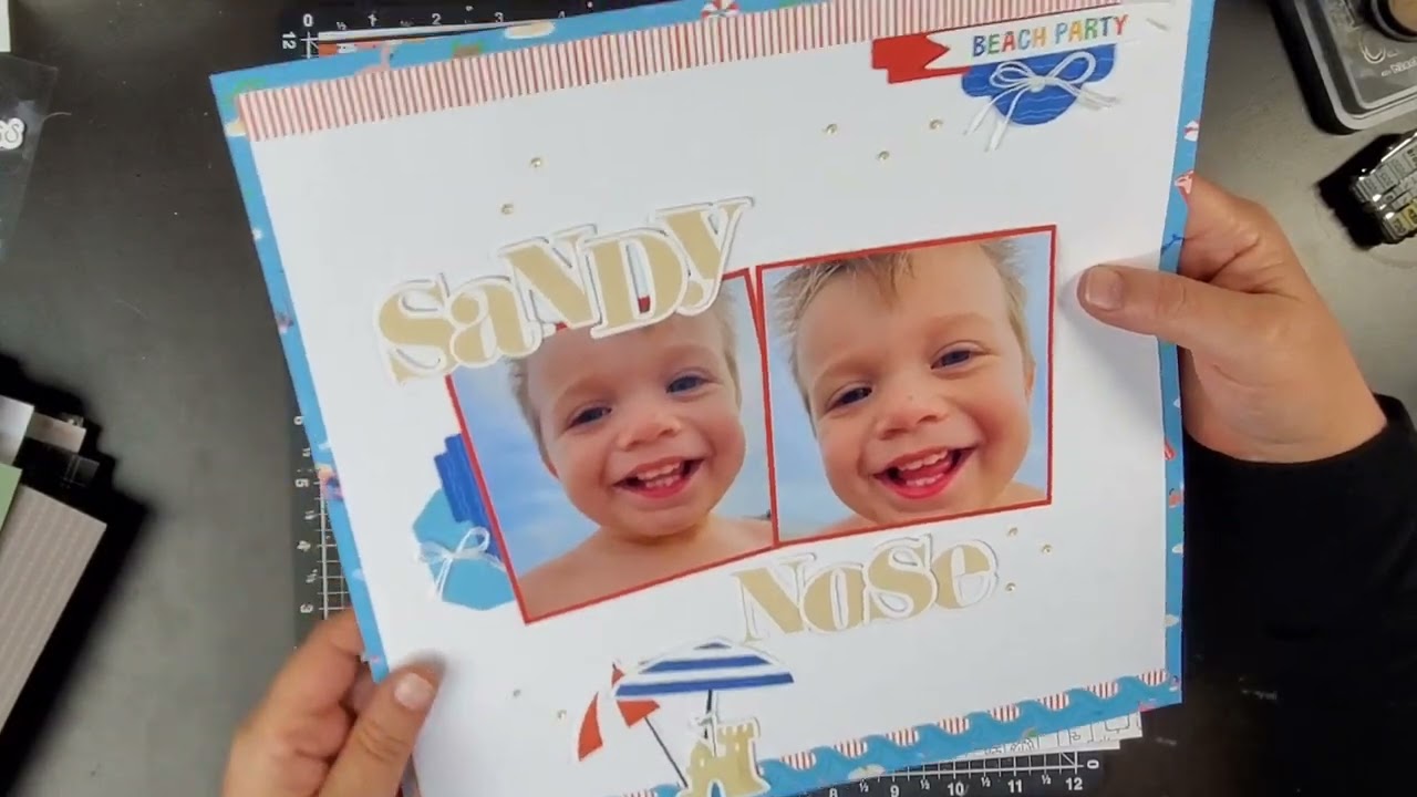 February 2023 SCRAPBOOK LAYOUT SHARE