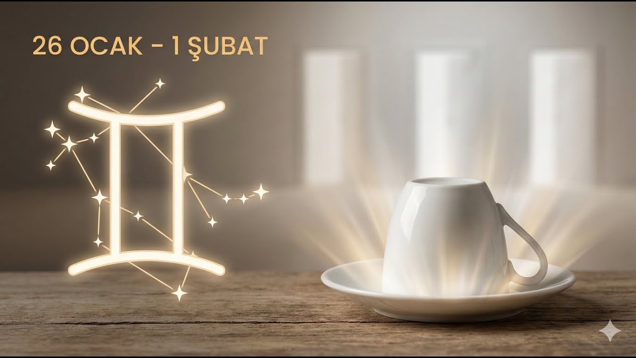 👥 İKİZLER BURCU 26 OCAK–1 ŞUBAT 🚪 3 YOL AÇILIYOR! YOLLARINIZ NETLEŞİYOR 🛣️ | HAFTALIK KAHVE FALI
