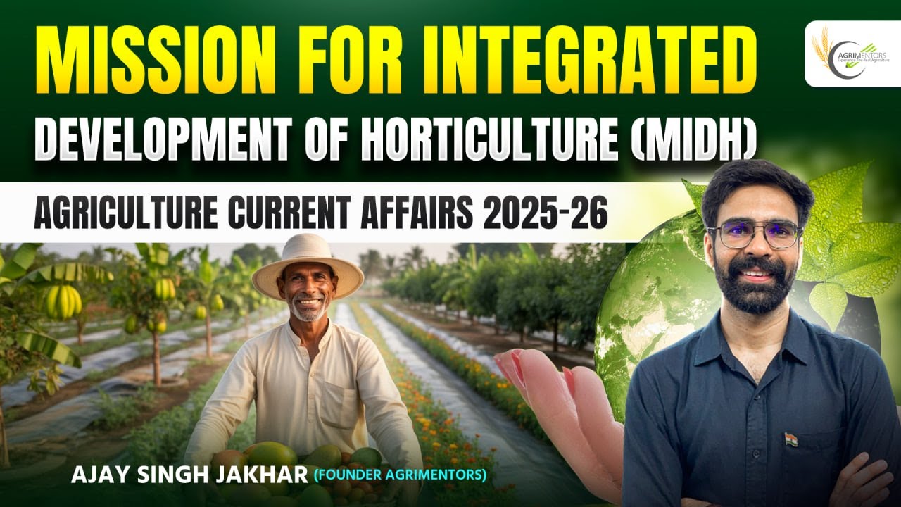 MIDH Scheme 2025 – Complete Guide | Horticulture Subsidy, Clean Plant Program & Cluster Development