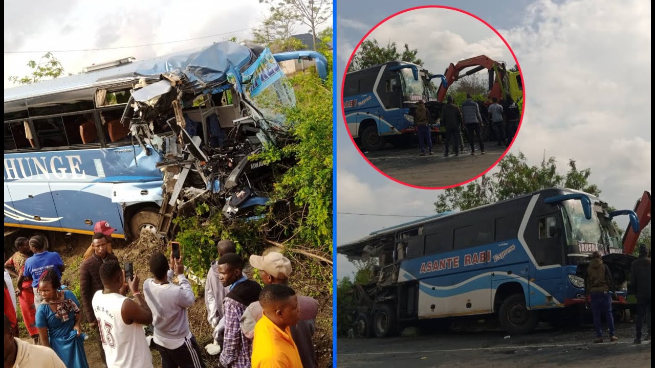 VIDEO: WATU WATANO WAFARIKI KWA AJALI, MABASI YAGONGANA MWANZA