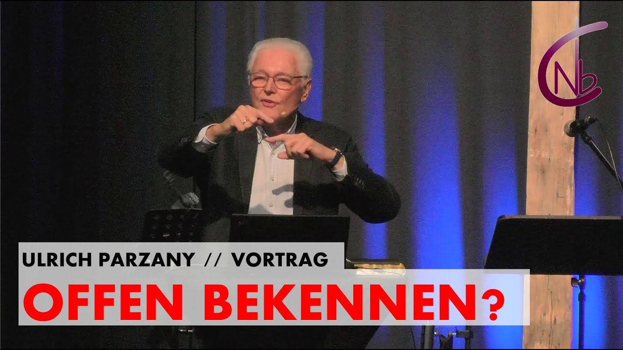 Ein offenes Bekenntnis, bei allem Widerstreit | Ulrich Parzany | Vortrag NbC-Profilkonferenz 2024