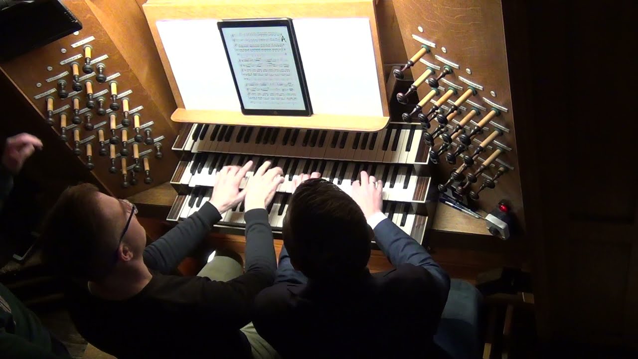 Sintrada - J.P. Teeuw (Marien Stouten & Jan Peter Teeuw, vierhandig orgel)