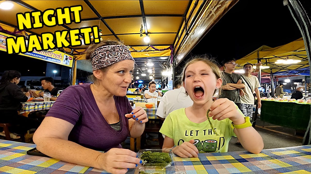 CHEAP THAI STREET FOOD at a LOCAL BANGKOK NIGHT MARKET 🇹🇭  | Sai Tai Mai Center