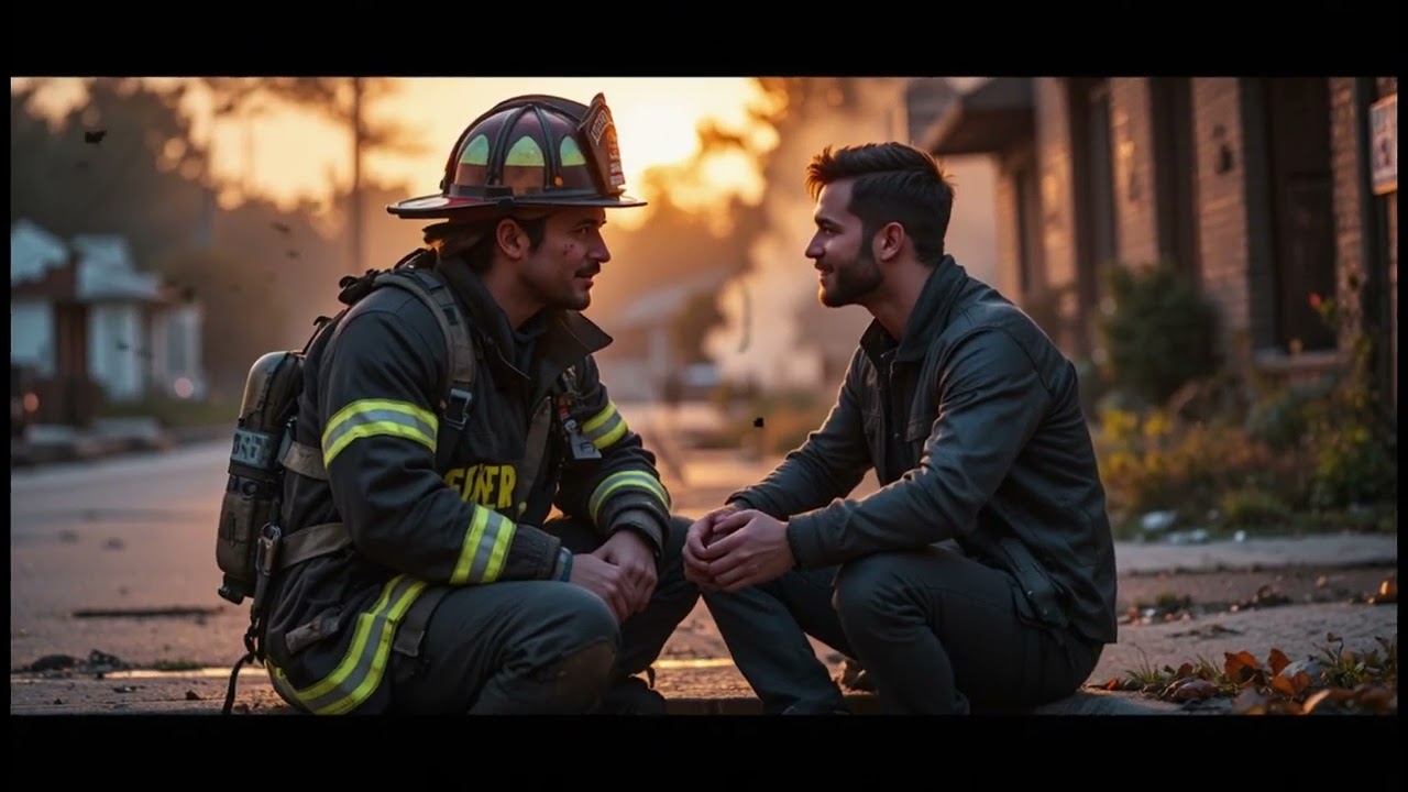 Ein Feuerwehrmann, der jemanden rettete und dabei unerwartete Gefühle entdeckte