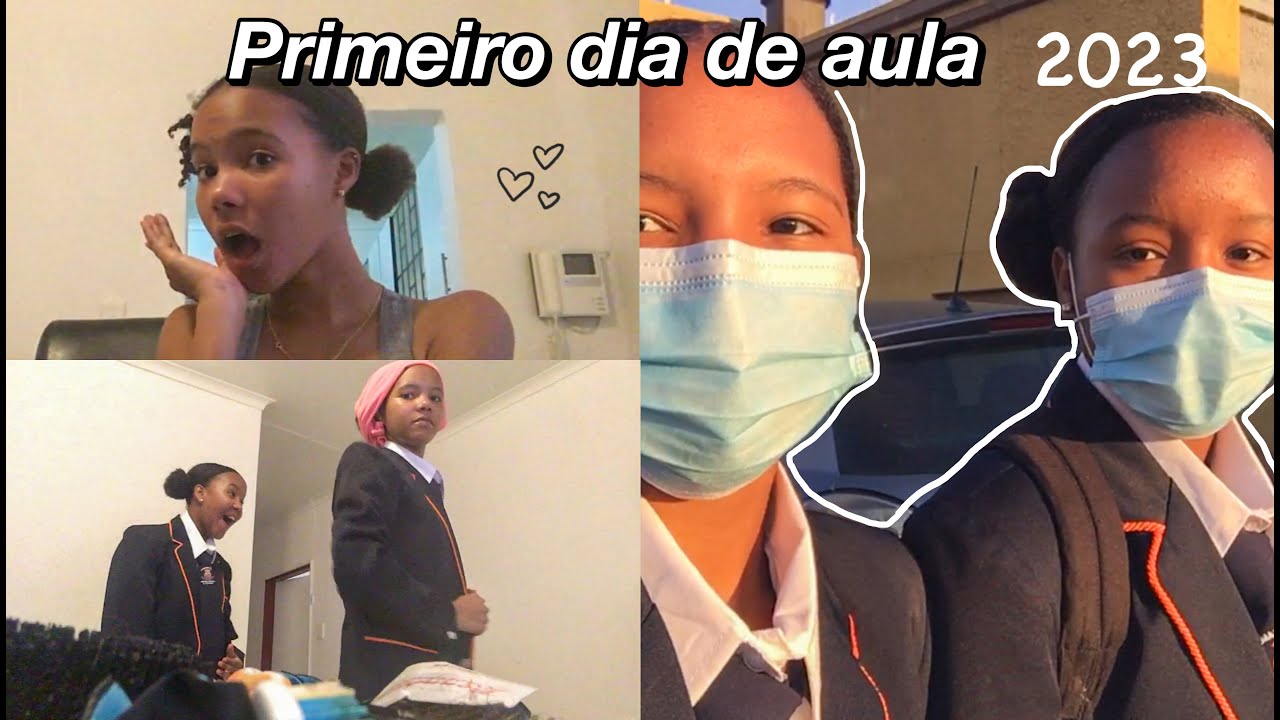 Nosso primeiro dia de aula na Namíbia 2023 !!!