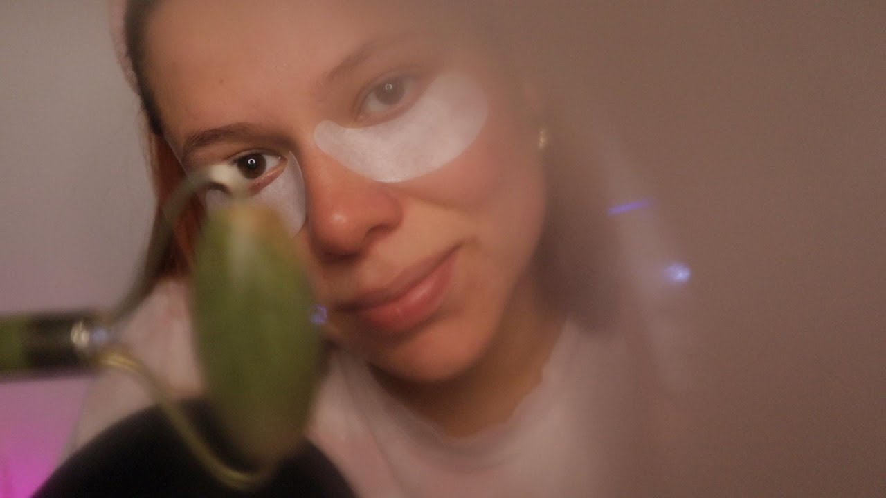 ASMR - Te hago un FACIAL en nuestra noche de chicas