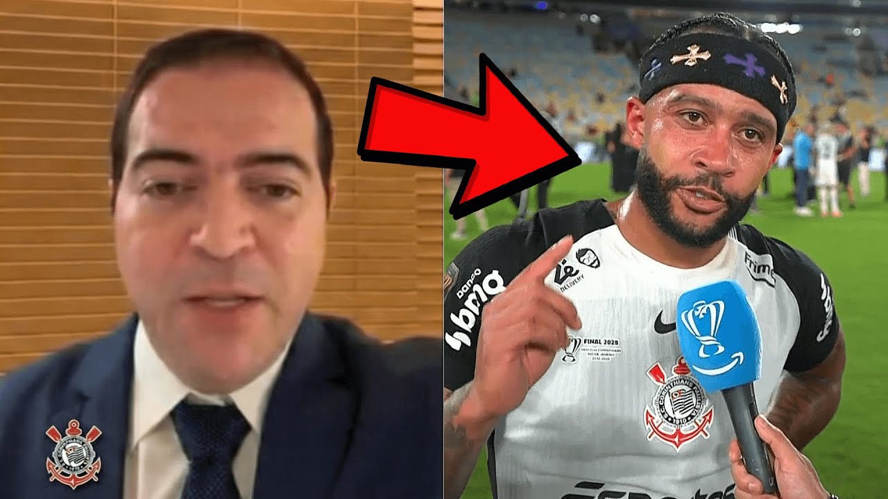 🚨🚨OLHA O QUE MARCELO FALOU SOBRE MEMPHIS DEPAY NO CORINTHIANS