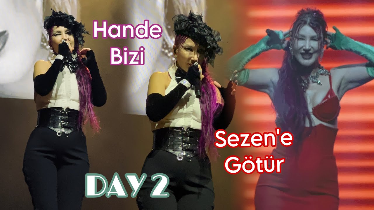 Hande Yener - Hande Bizi Sezen'e Götür Konser Day 2 (Kısa Kısa videolar)