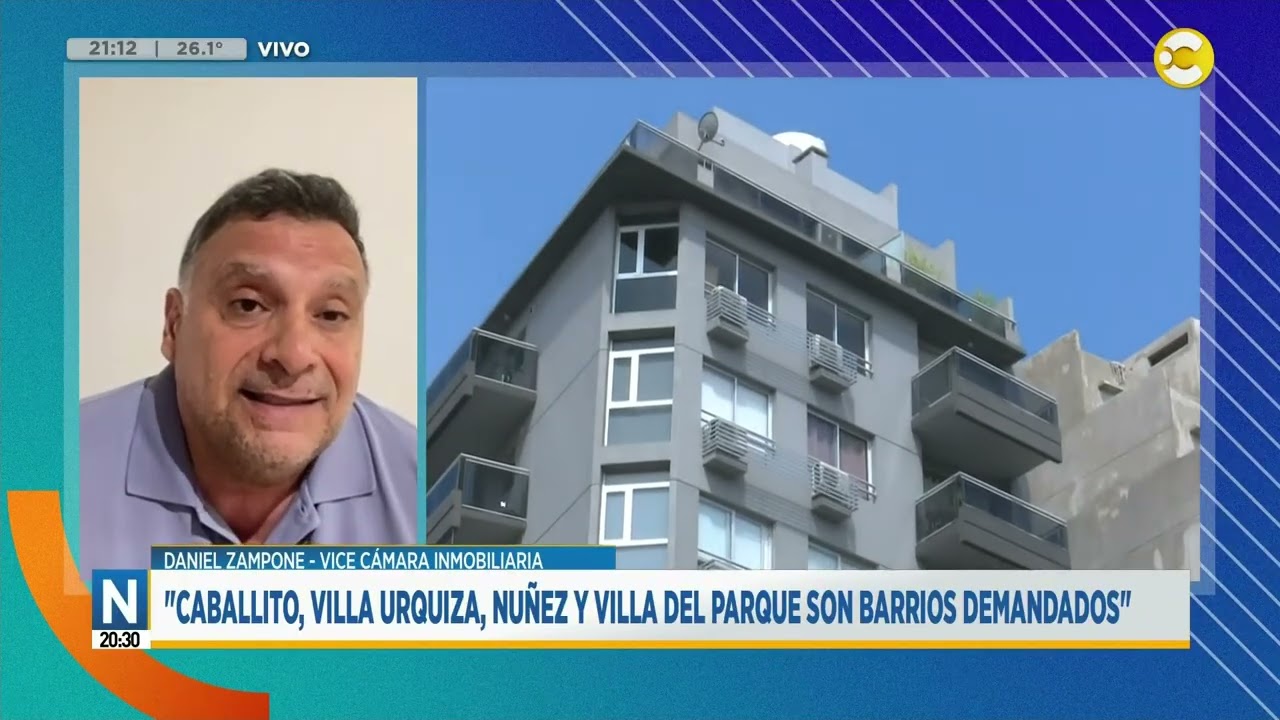 Hablamos con Daniel Zampone sobre la suba del 27% en la compraventa de inmuebles | N20:30 | 22-01-26