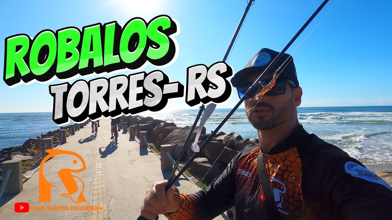PESCARIA NOS MOLHES DE TORRES! Rio Manpitúba e seus ROBALOS