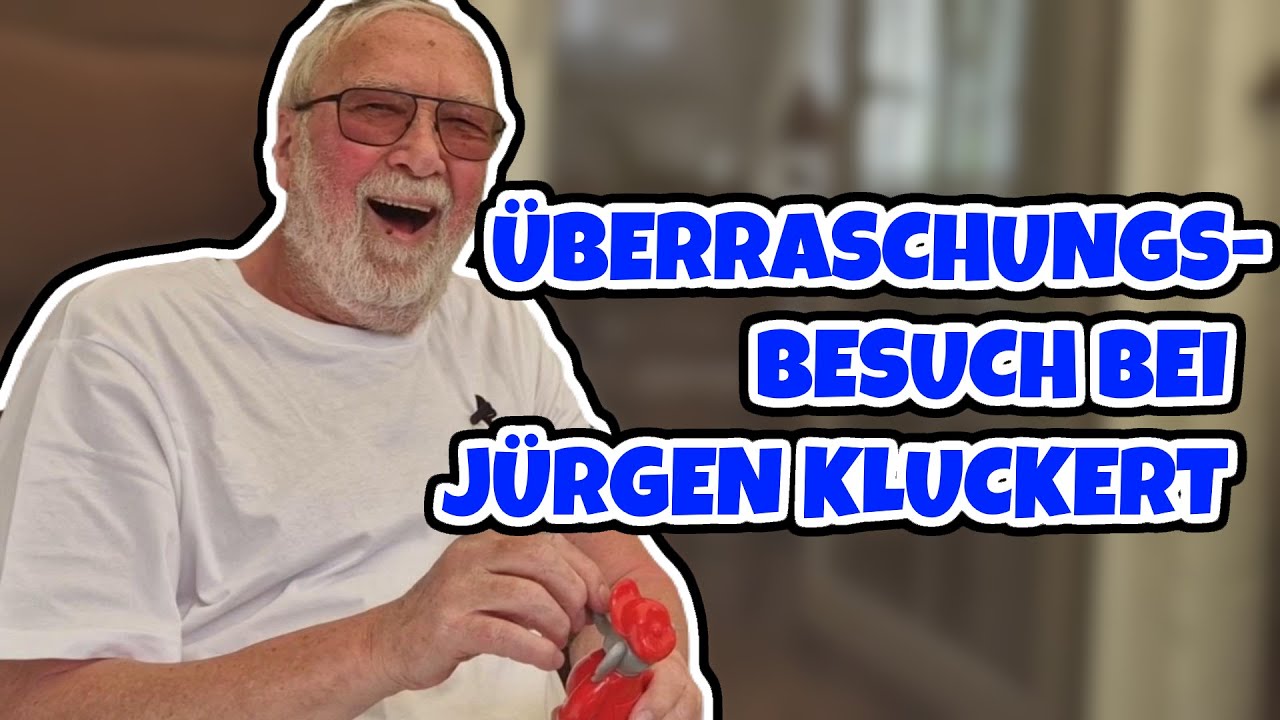 Überraschungsbesuch bei Jürgen