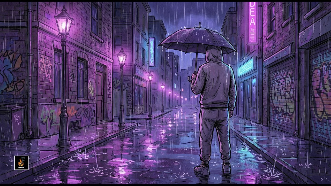 Blurred Lights & Night 🌫️ Drive Playlist — 420 Vibe Music | Chill Rap • Bluesy Hip-Hop