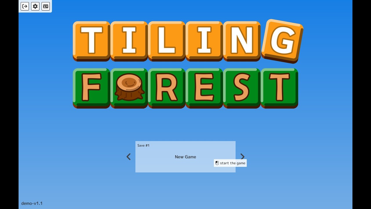Tiling Forest / Demo / Der Geheime weg durch den Wald