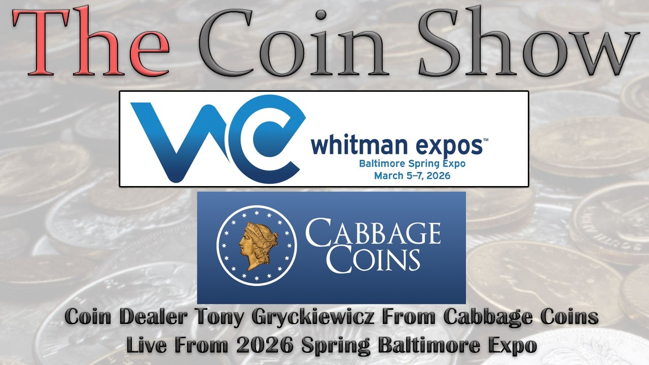 The Coin Show Podcast Sits Down With Tony Gryckiewicz Of Cabbage Coins!