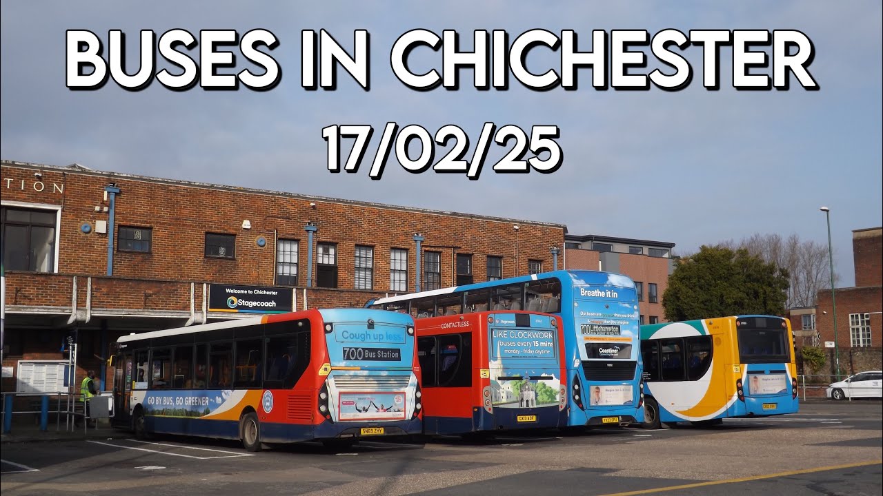 Buses in Chichester - 17/02/25