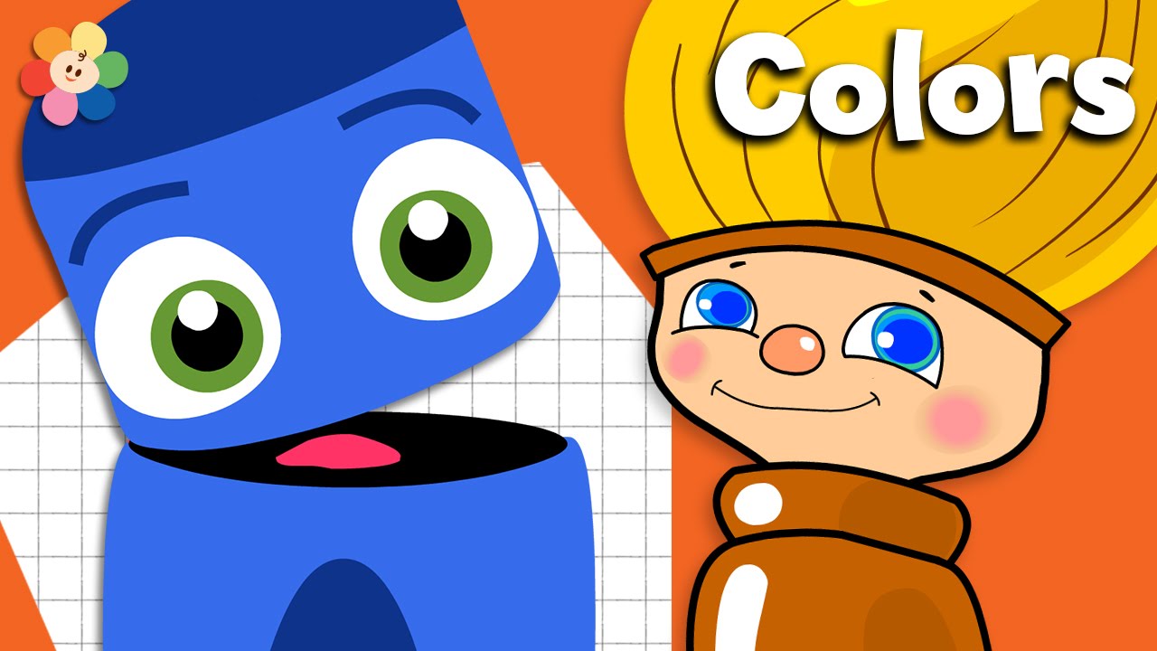 Color Learning Video for Kids | Color Crew Presents: Petey Painbrush | Color Cartoons | BabyFirst TV