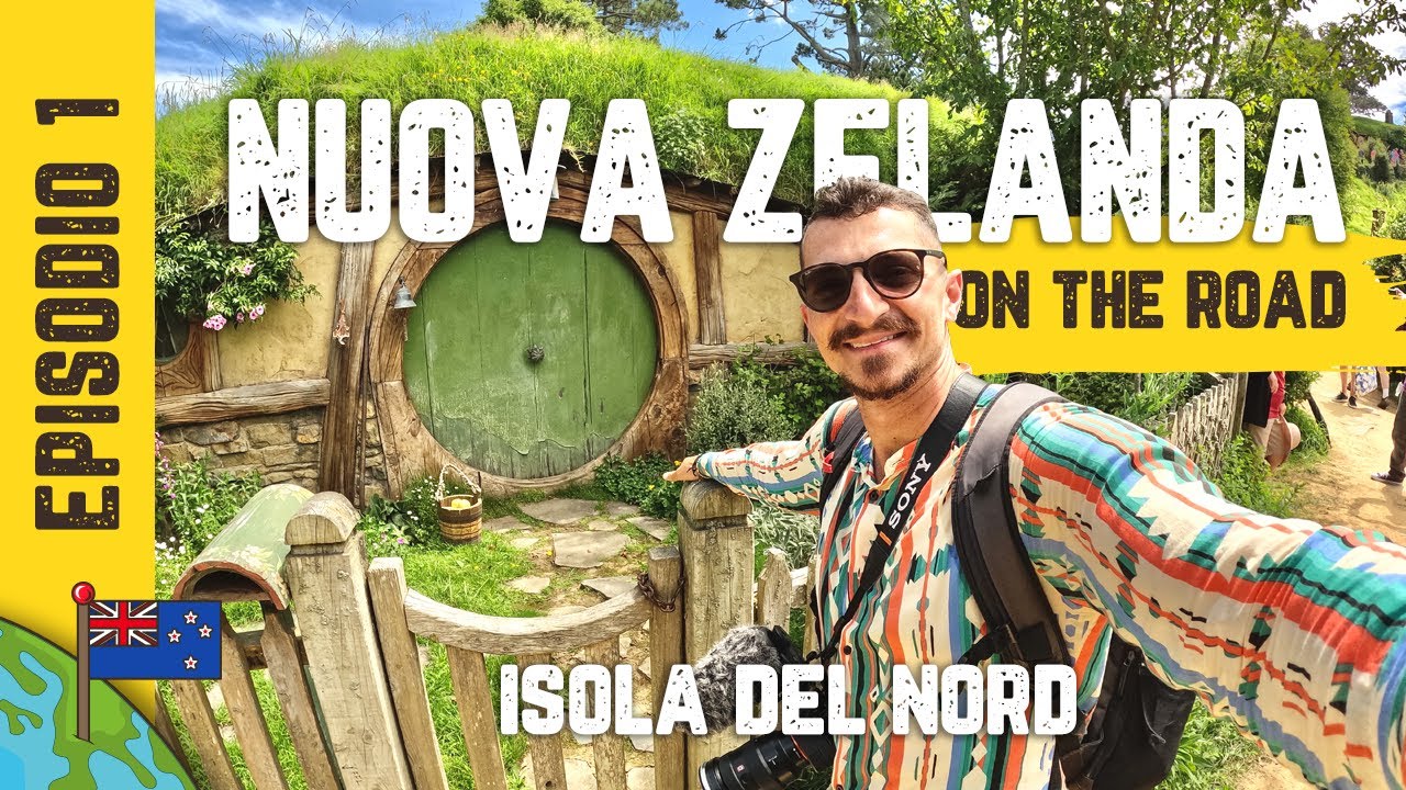 🇳🇿 NUOVA ZELANDA 🇳🇿  - Isola del NORD , che paese STRAORDINARIO (Ep. 1/2)
