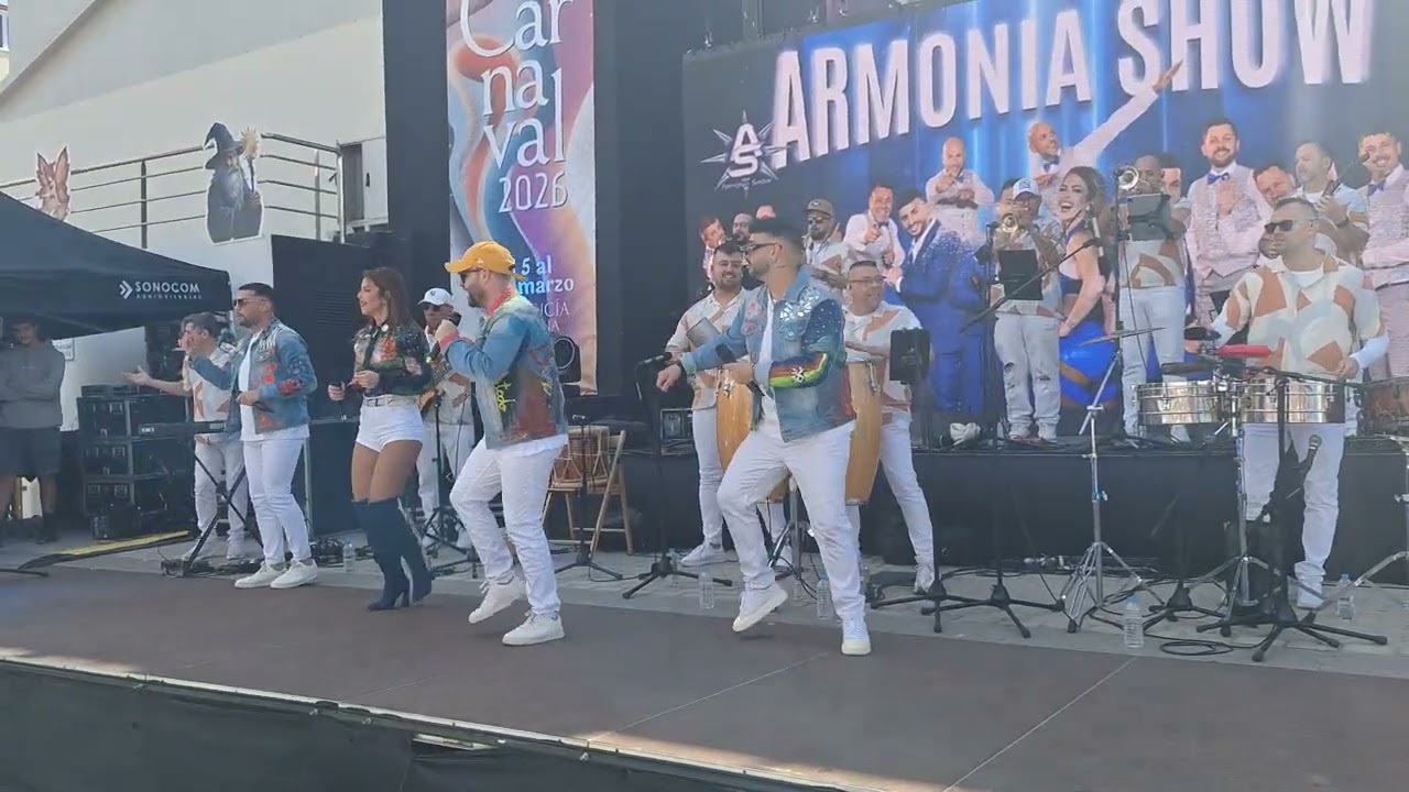 News Ely. Gran presentación hoy en el carnaval de vecindario  LPA Grancanaria .. Armonía show..