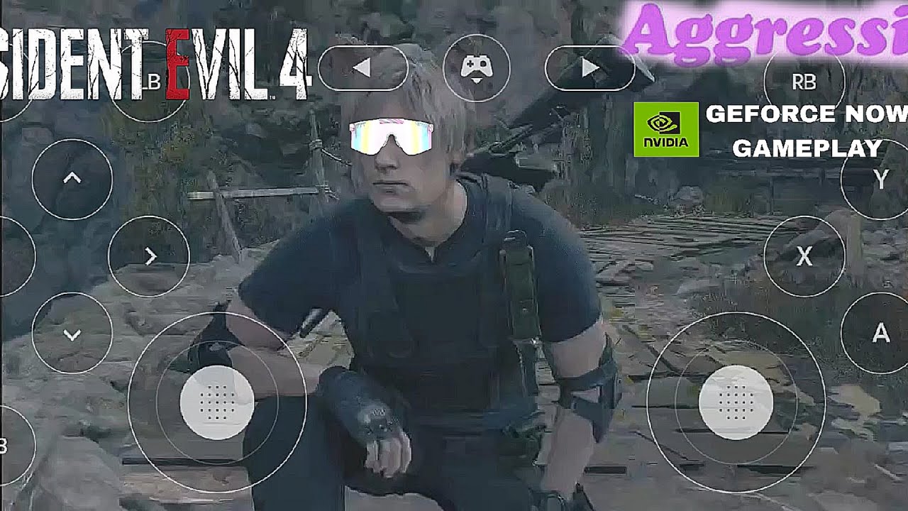 Resident evil 4 remake geforce now gameplay on chapter 6 no heal agg gameplay for s20 fe 5g