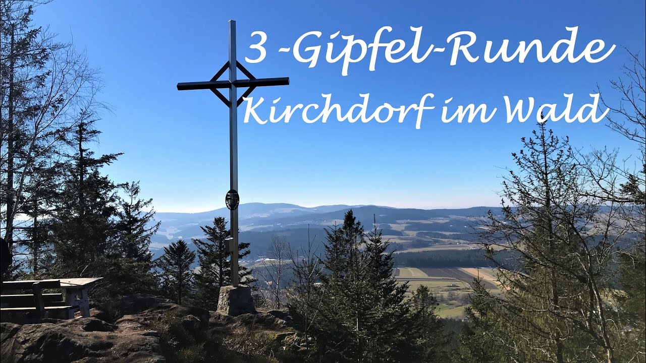 3 Gipfel Tour bei Kirchdorf im Wald