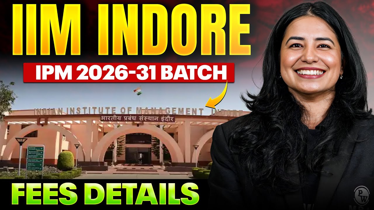 IIM Indore IPM Fees 2026–31 😱 | Total Cost, Year-Wise Details