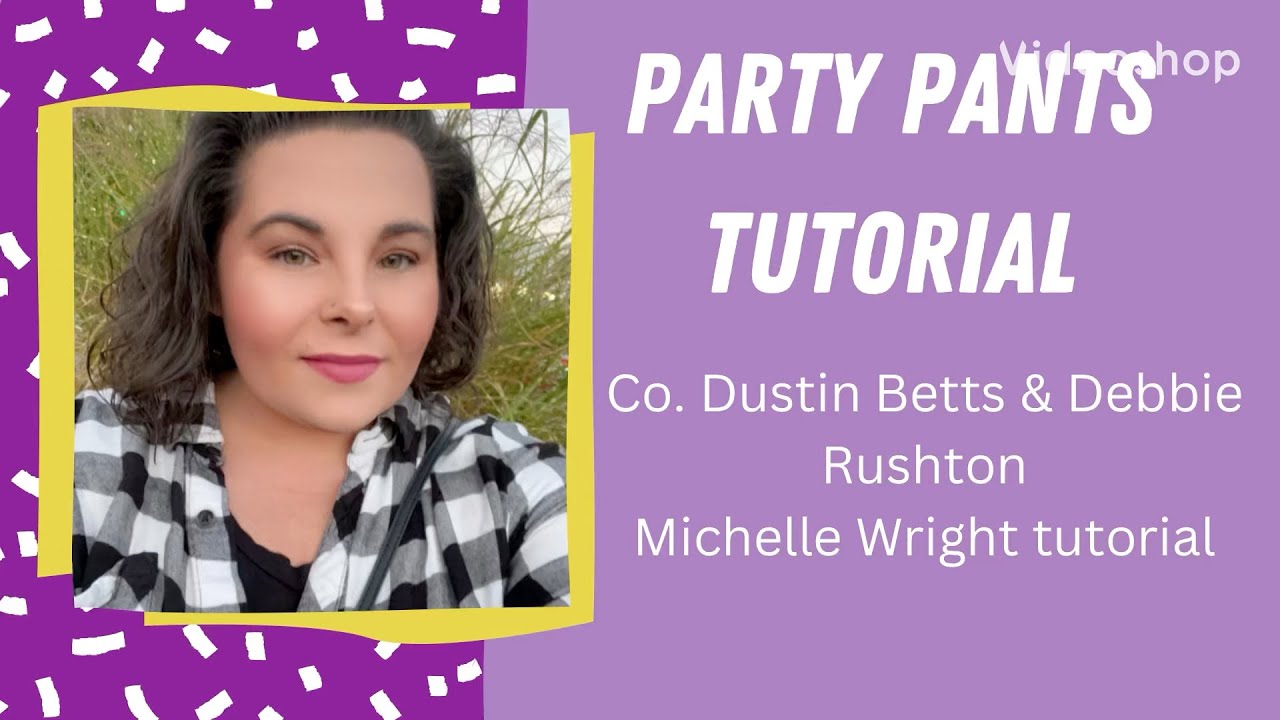 Party pants line dance tutorial choreography by Debbie Rushton & Dustin Betts