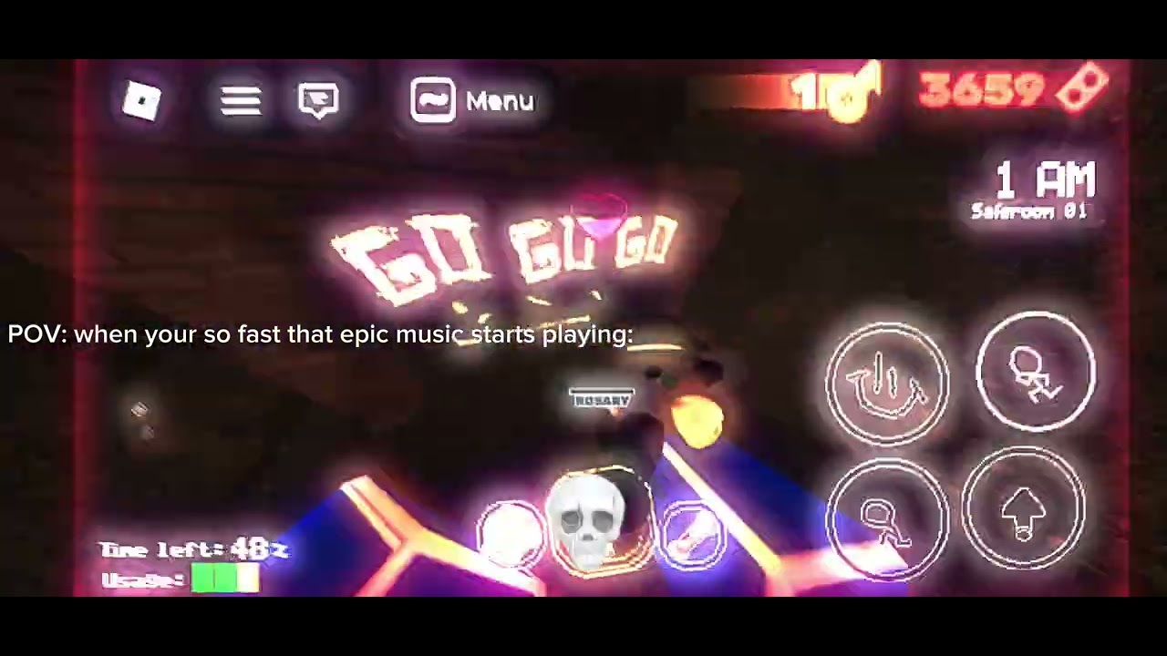 POV: when your so fast that epic music starts playing: